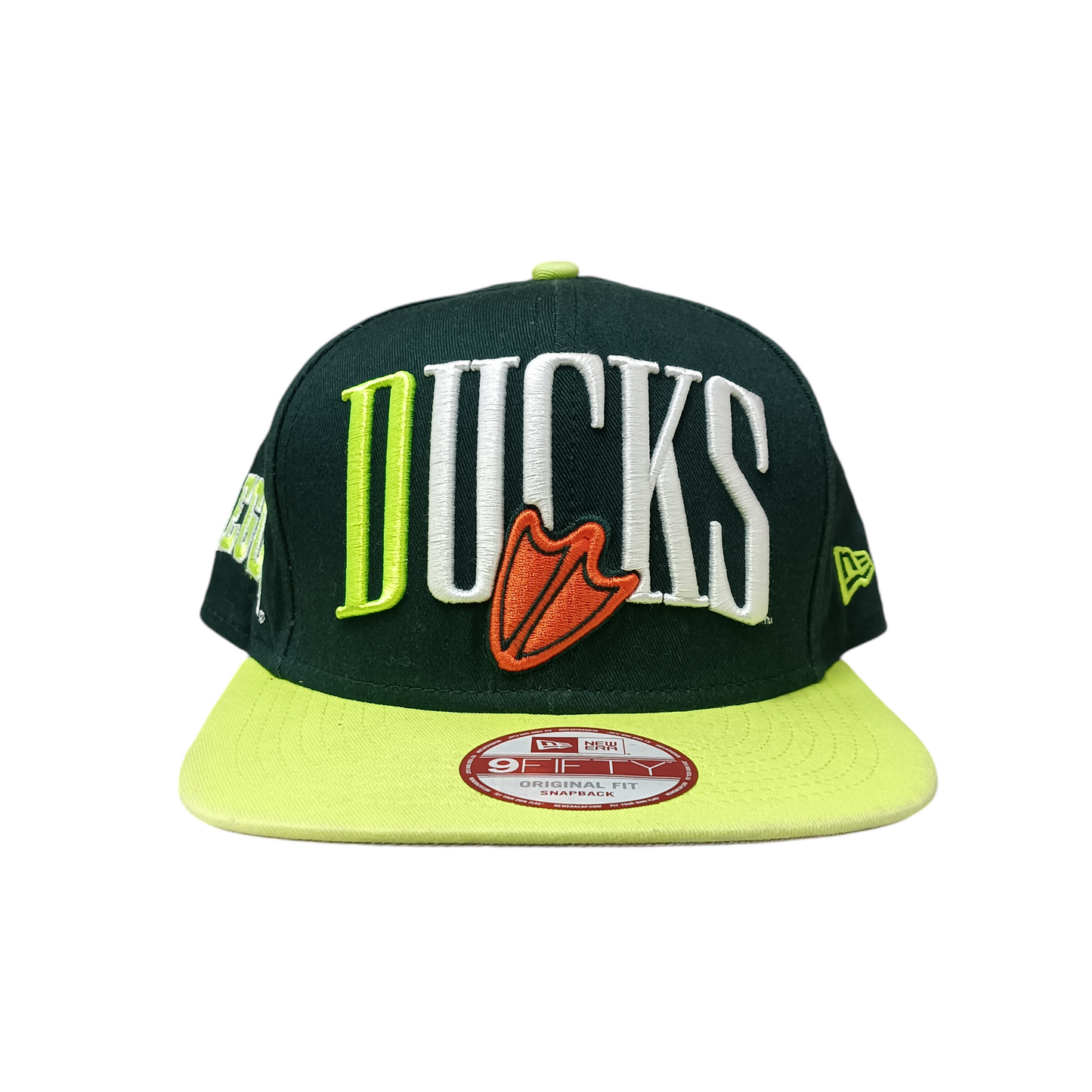 New ERA Cap Green And Yellow DUCK