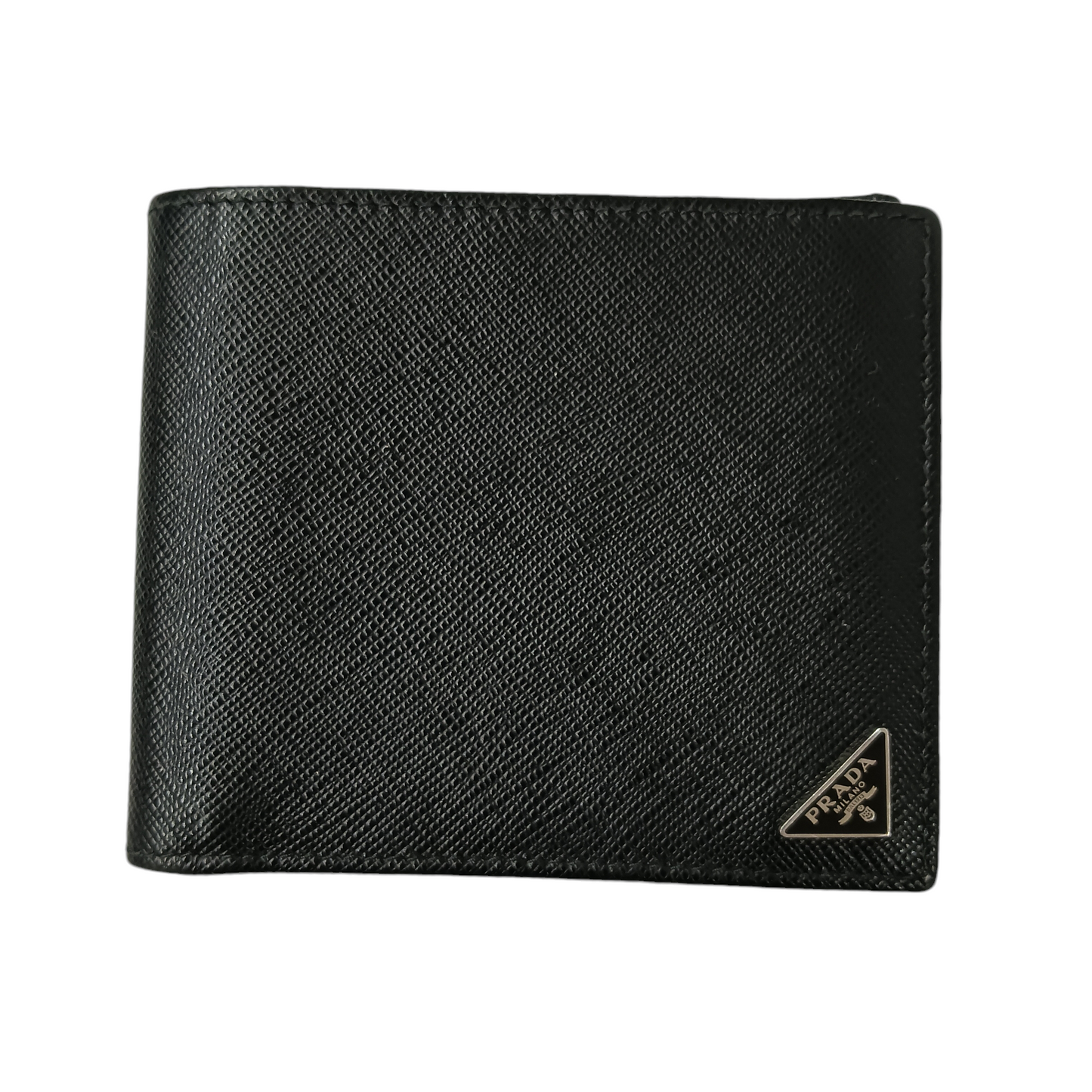 PRADA Wallet 2M0513 Black 107F Rank B