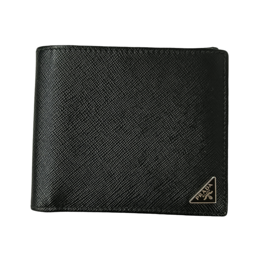 PRADA Wallet 2M0513 Black 107F Rank B
