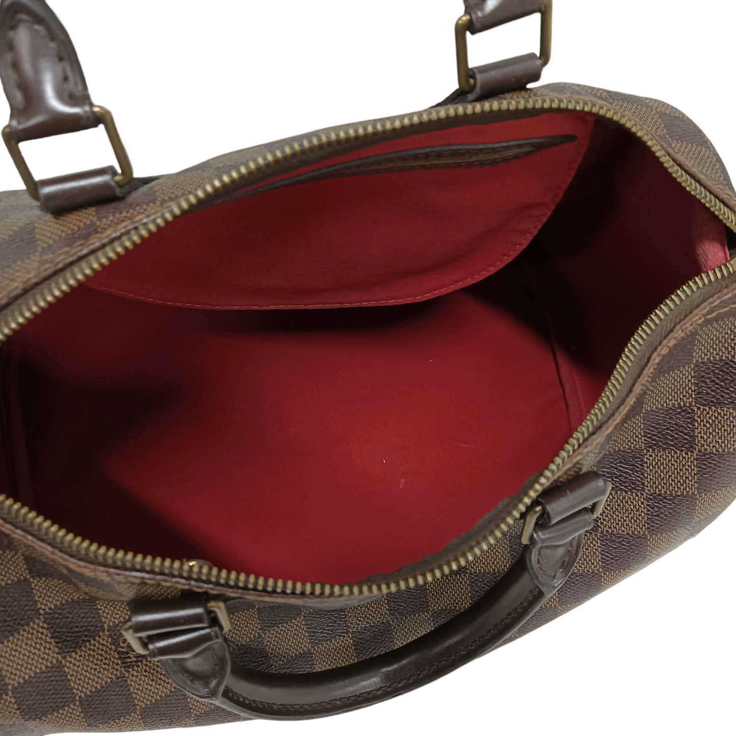 LOUIS VUITTON Handbag Speedy 30 Damier Brown SP3150