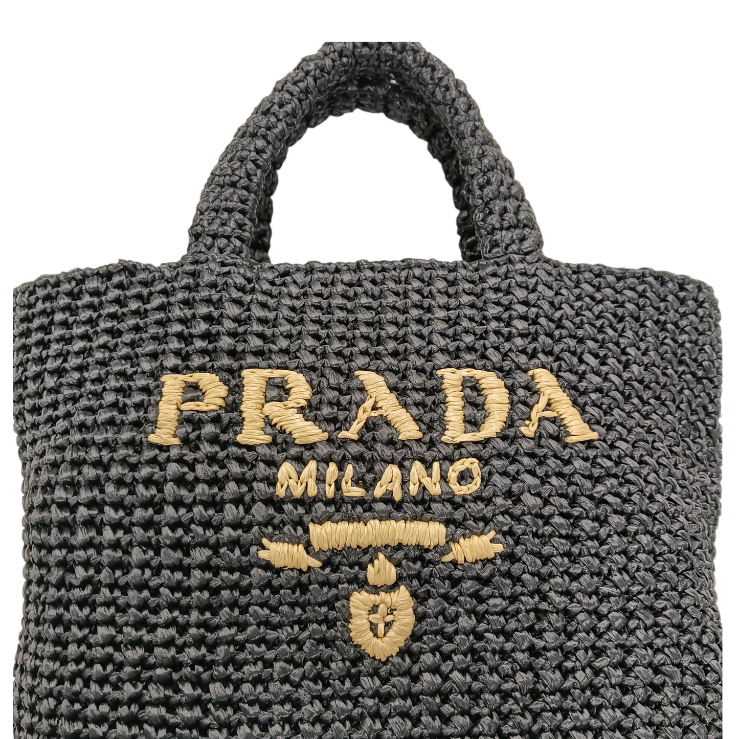 PRADA Handbag Black 1BG422