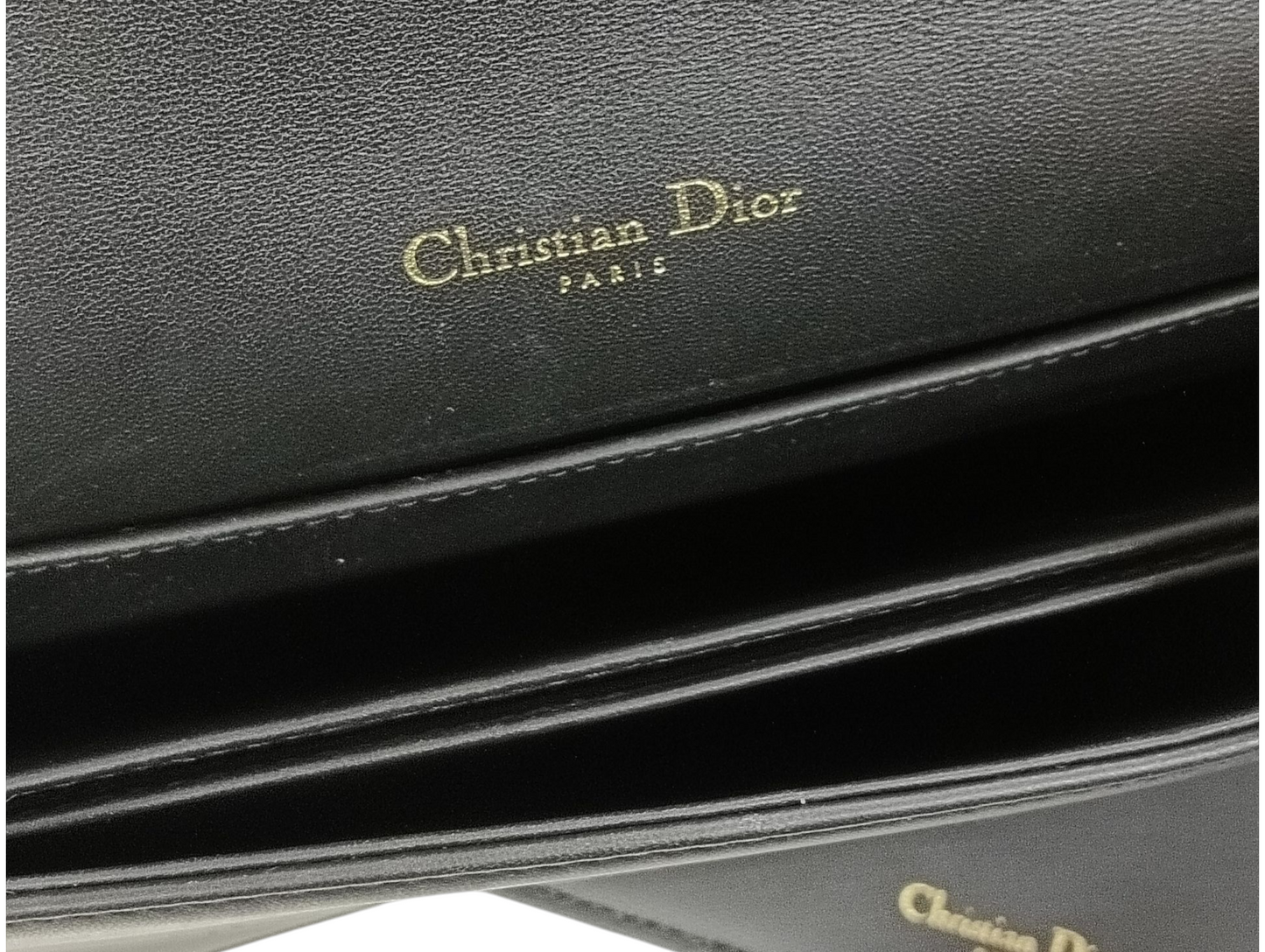 CHRISTIAN DIOR Shoulder Bag 48-MA-2032 Black