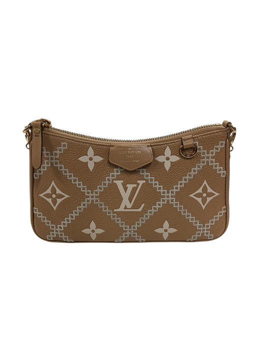 LOUIS VUITTON Shoulder Bag Monogram NFC Easy Pouch Beige M81137