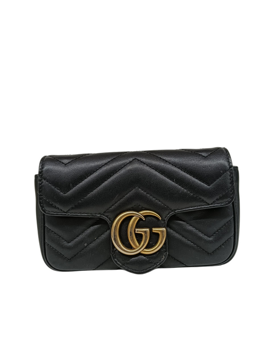 GUCCI Shoulder Bag 476433 Black 562600