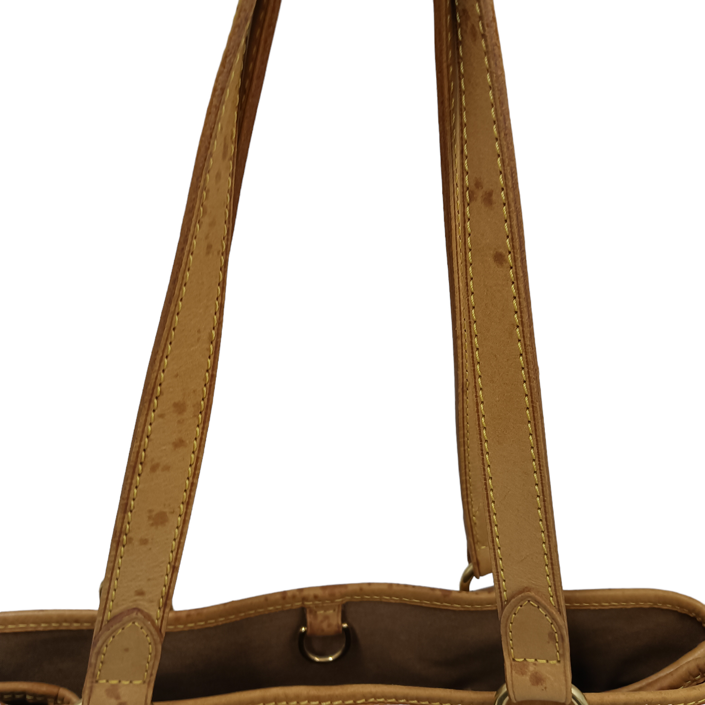 LOUIS VUITTON Handbag M51154 Brown DU3048 Stain