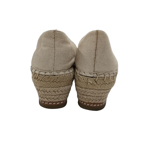 TORY BURCH Espadrille 6 1/2 Beige/Black **Damage