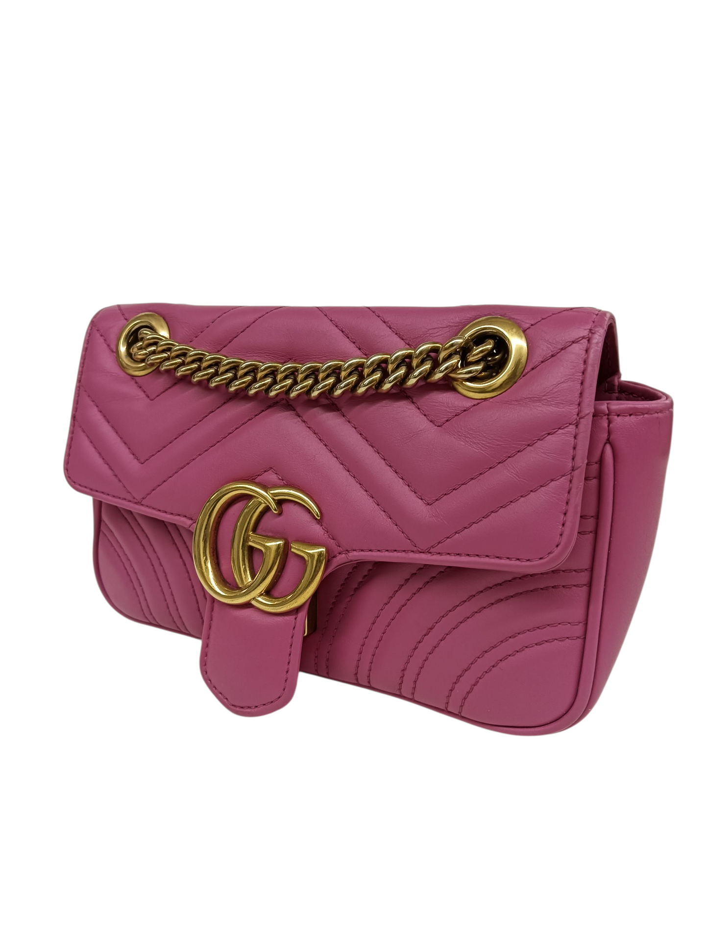 GUCCI Shoulder Bag 446744 Shocking Pink