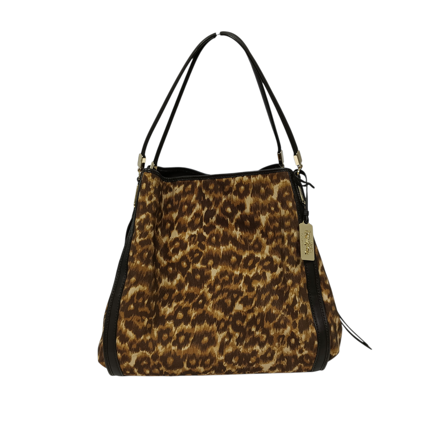 COACH Shoulder Bag D1481-32410 Brown madisonocelot animal