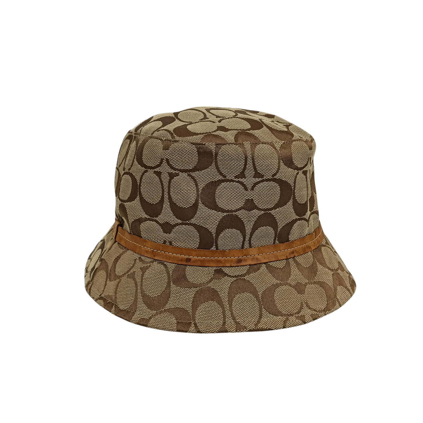 COACH Hat CB707 Brown Rank C Stain