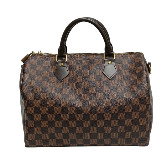 LOUIS VUITTON 2WAY Bag Damier Brown Speedy 30 Bandouliere N41367