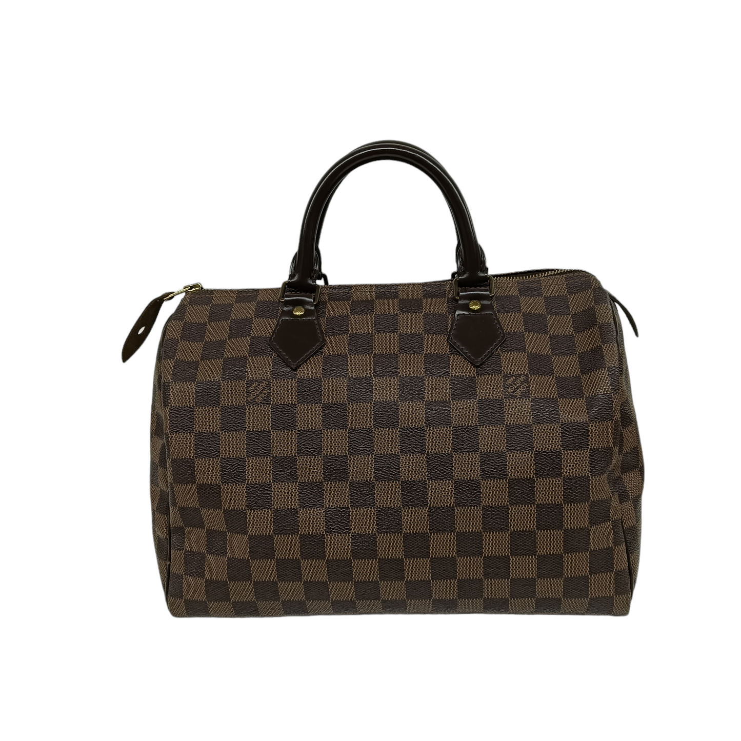 LOUIS VUITTON Handbag Damier N41531 Brown Small Damage AA2111 Speedy 30