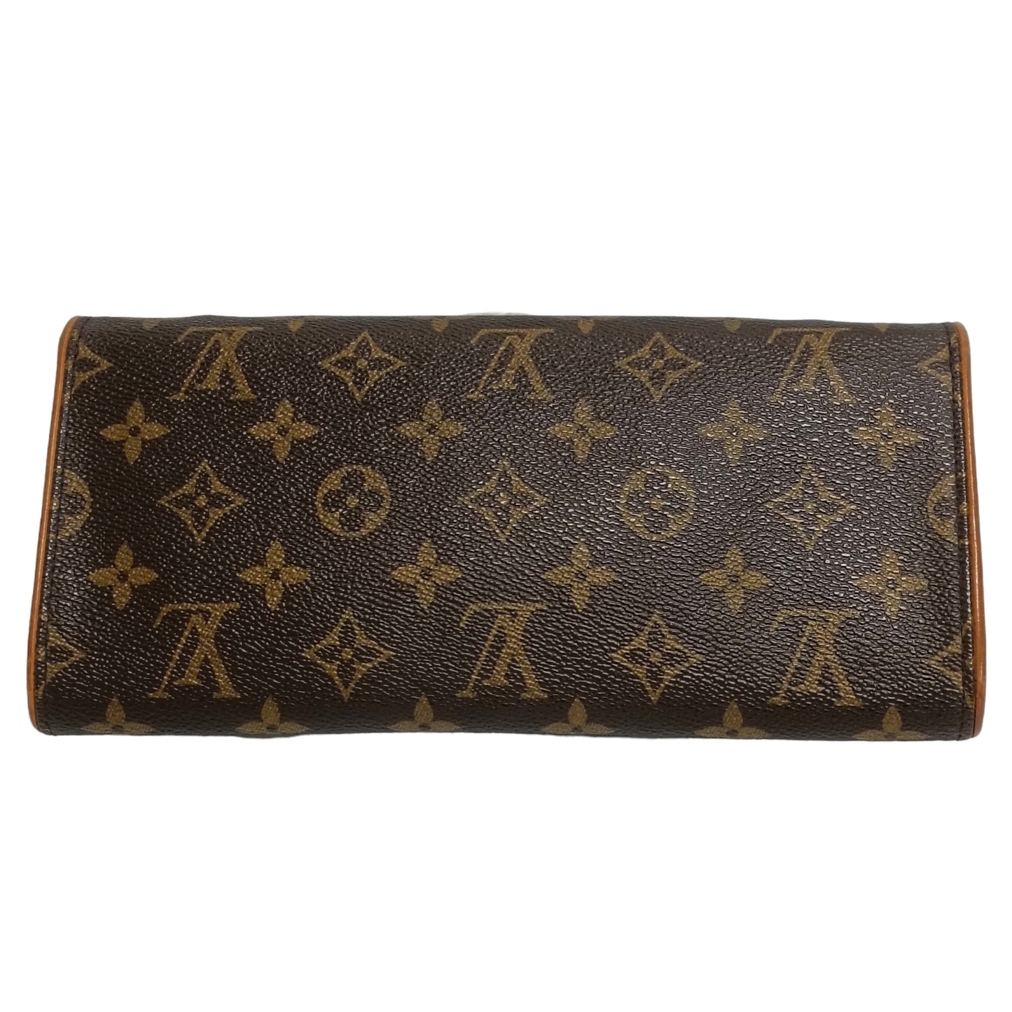 LOUIS VUITTON Pochette Monogram M51852 Brown Twin GM