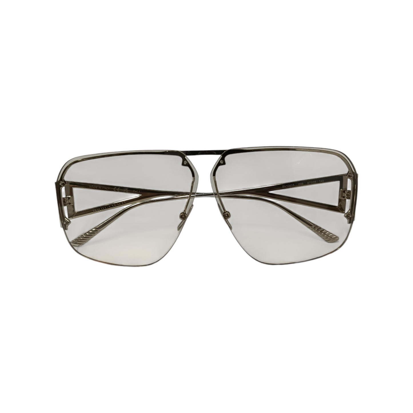 BOTTEGA VENETA SUNGLASSES SILVER BV1065S