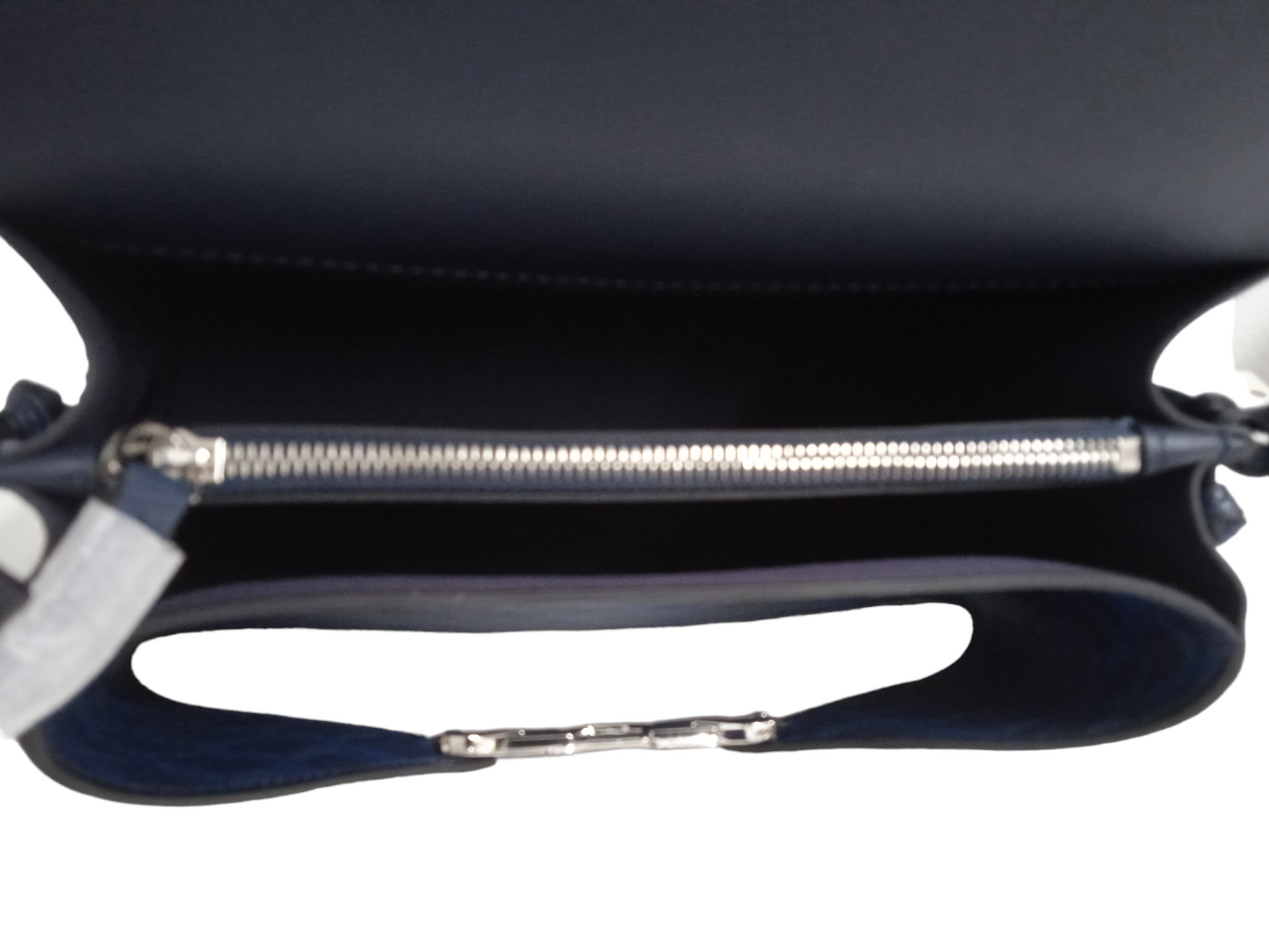 VERTU HANDBAG FOLDED V CATENA NAVY RANK (A)