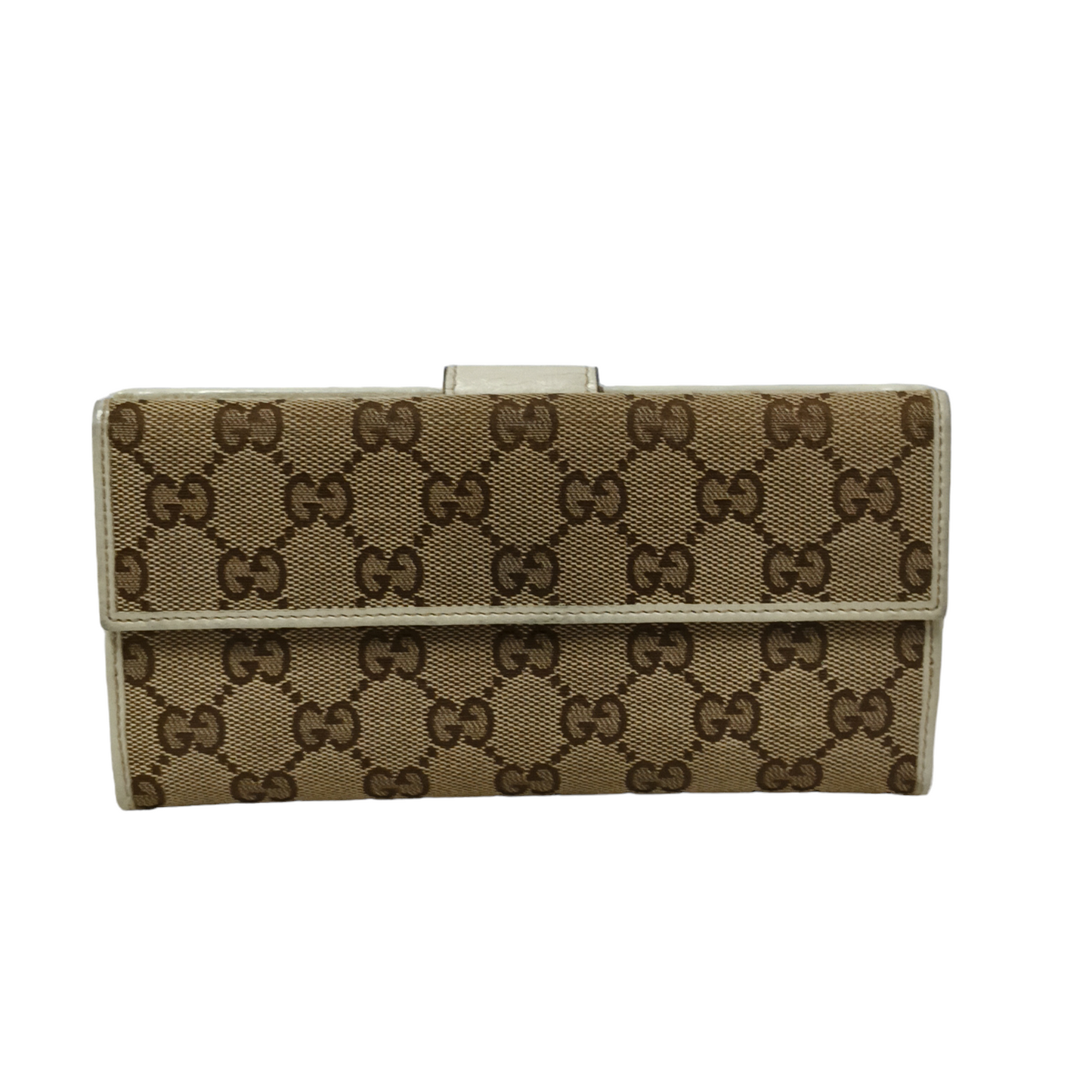 GUCCI Wallet Brown 212089 *hook damage*