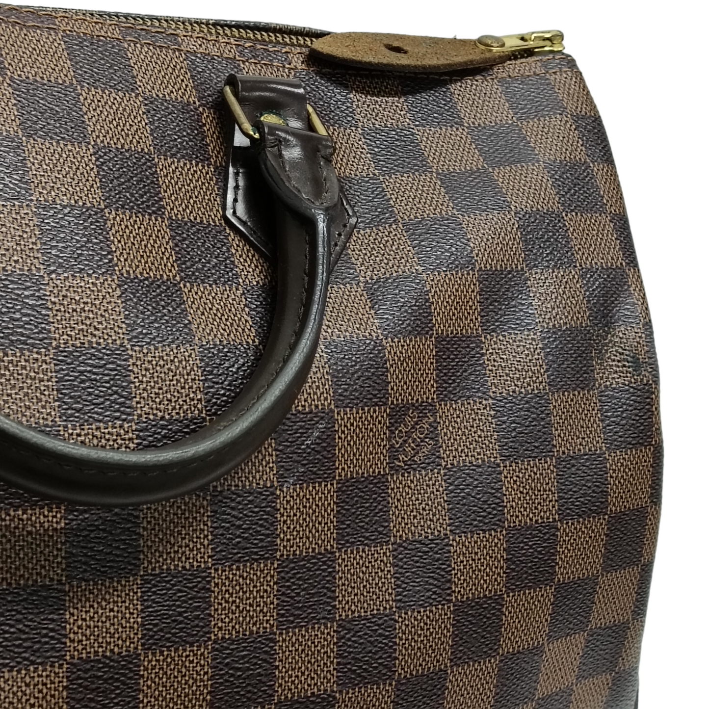 LOUIS VUITTON Bag Damier Brown Speedy 35 RI0182