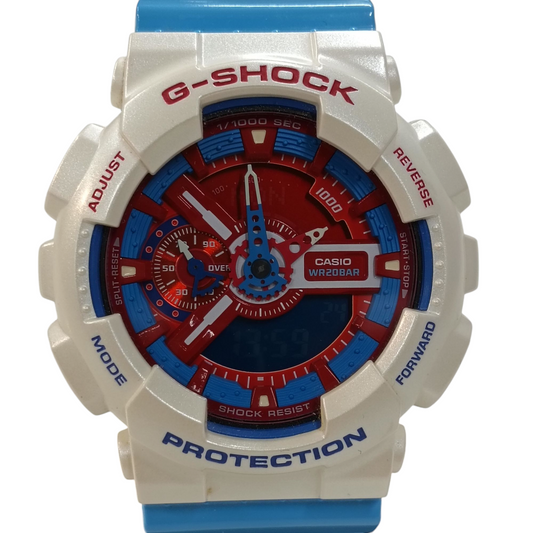 CASIO G-SHOCK  Wrist Watch GA-110AC skyblue/White