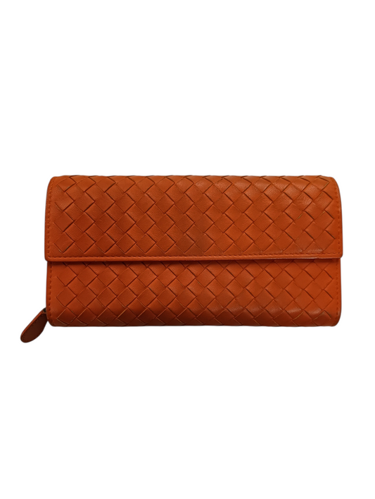 BOTTEGA VENETA Long Wallet Orange B02891865V