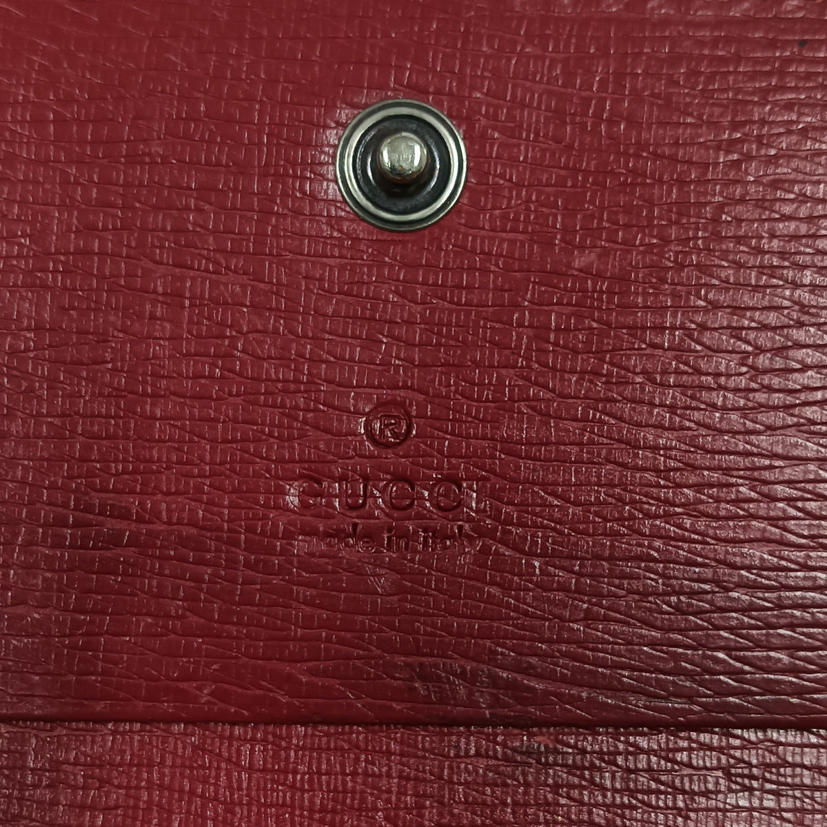 GUCCI Wallet 410120 Red 2067