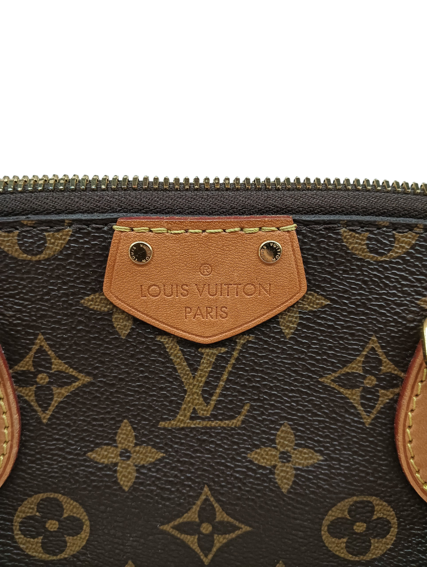 LOUIS VUITTON 2Way Bag Monogram M48813 Brown SR1105