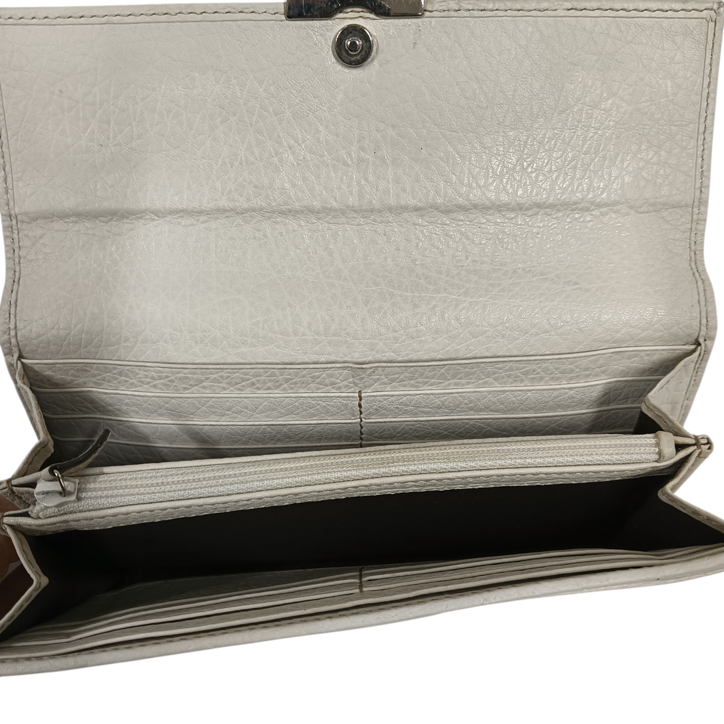 GUCCI Wallet 233028 Brow/White