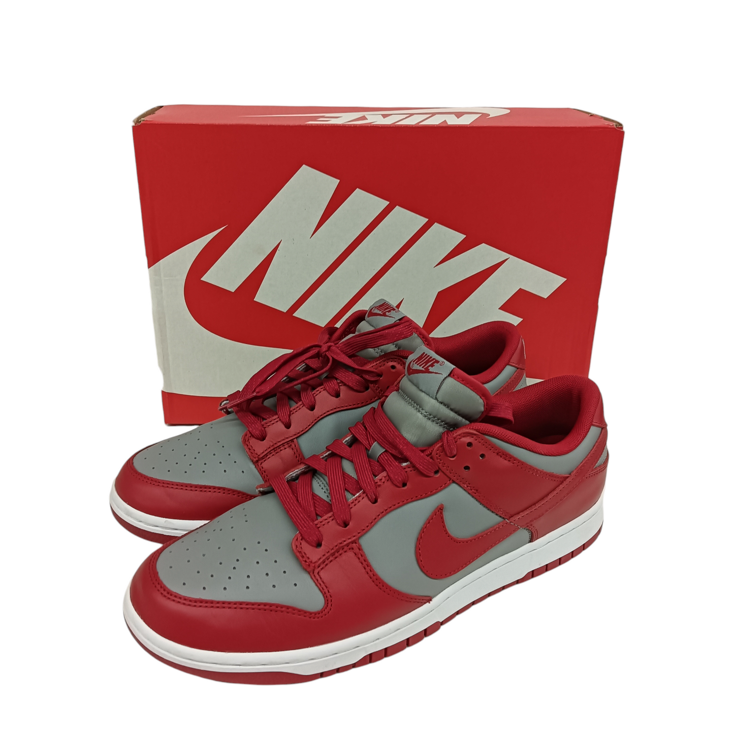 NIKE Sneaker 29cm DD1391-002 Mens Red/Gray Rank (AB)