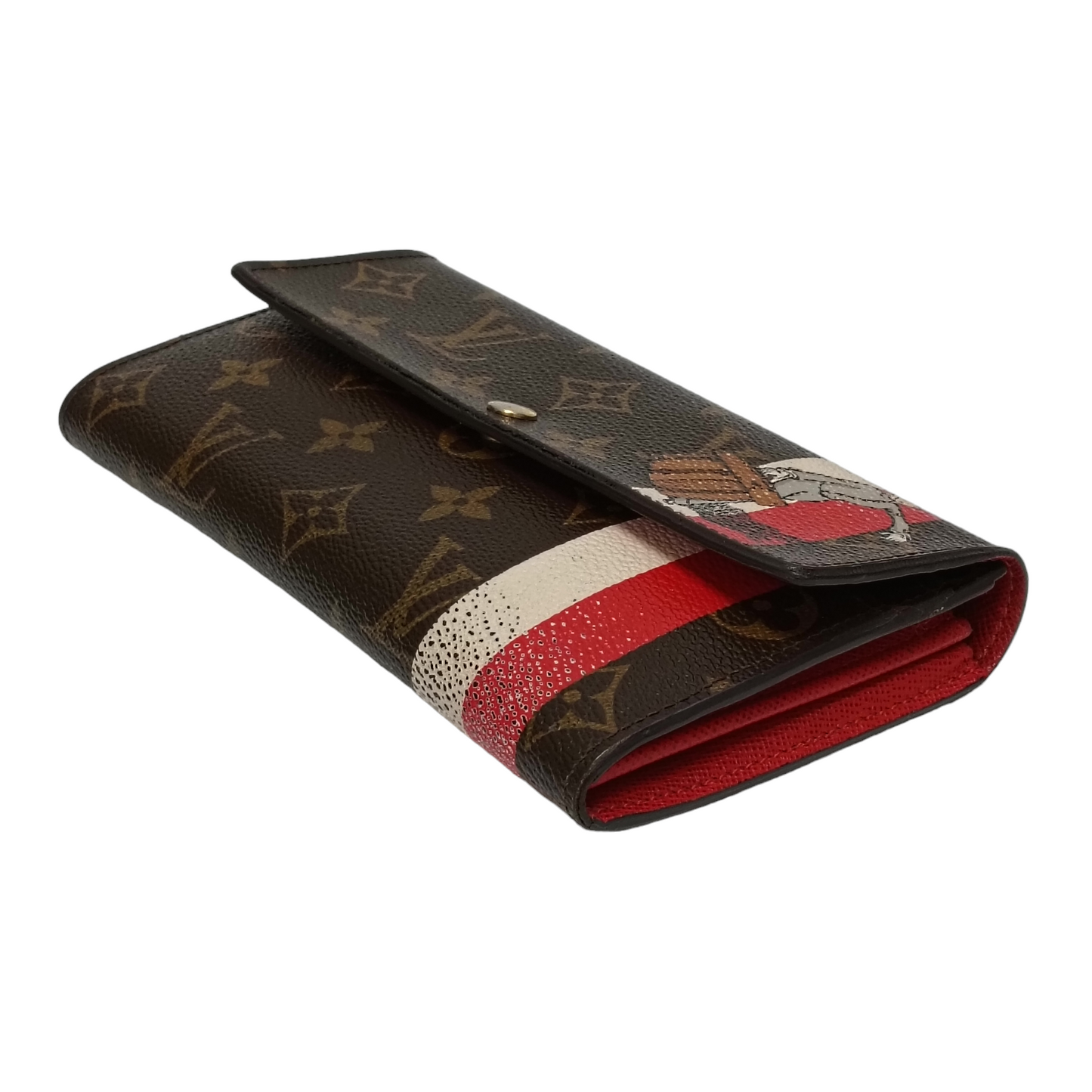 LOUIS VUITTON Long Wallet Monogram Brown M60034