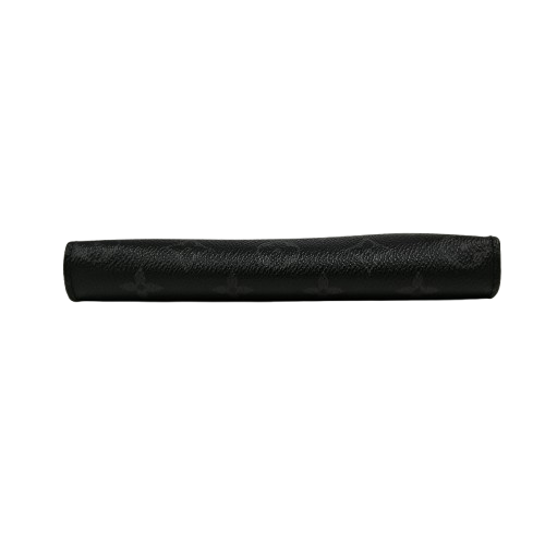 LOUIS VUITTON Long Wallet M61697 Black **Damage