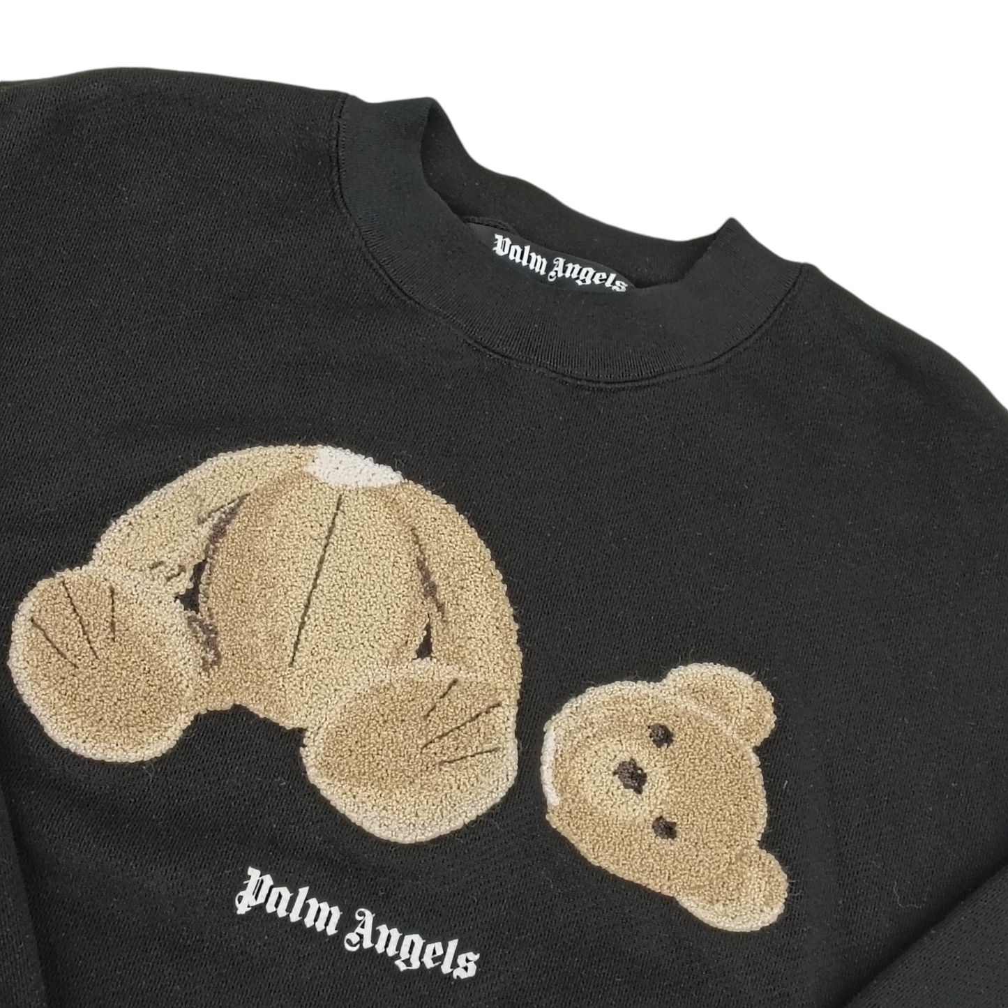 Palm Angels Sweat SIZE S Mens Black PMBA026C99FLE005