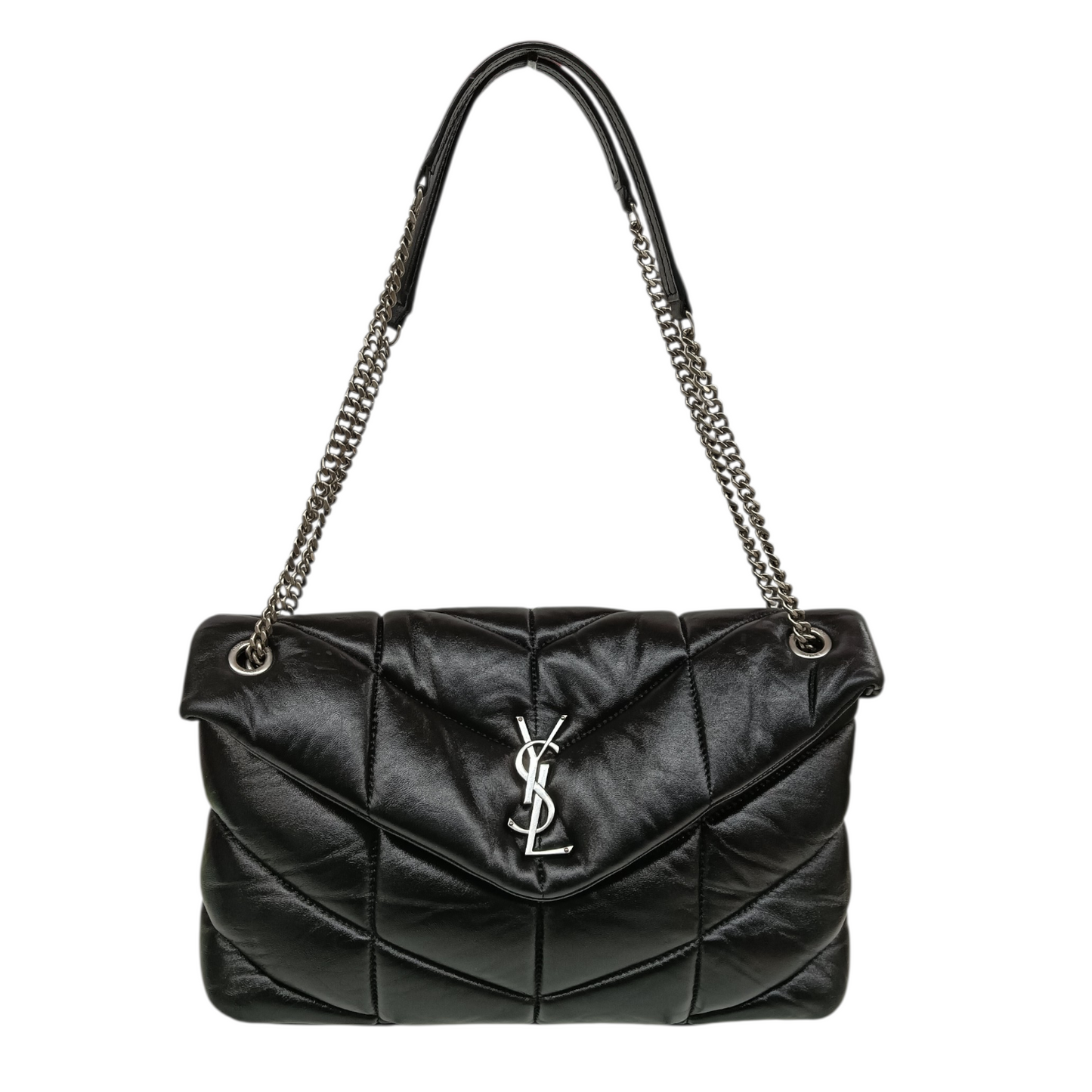 Saint Laurent Paris Shoulder Bag PMR577476 041 Black