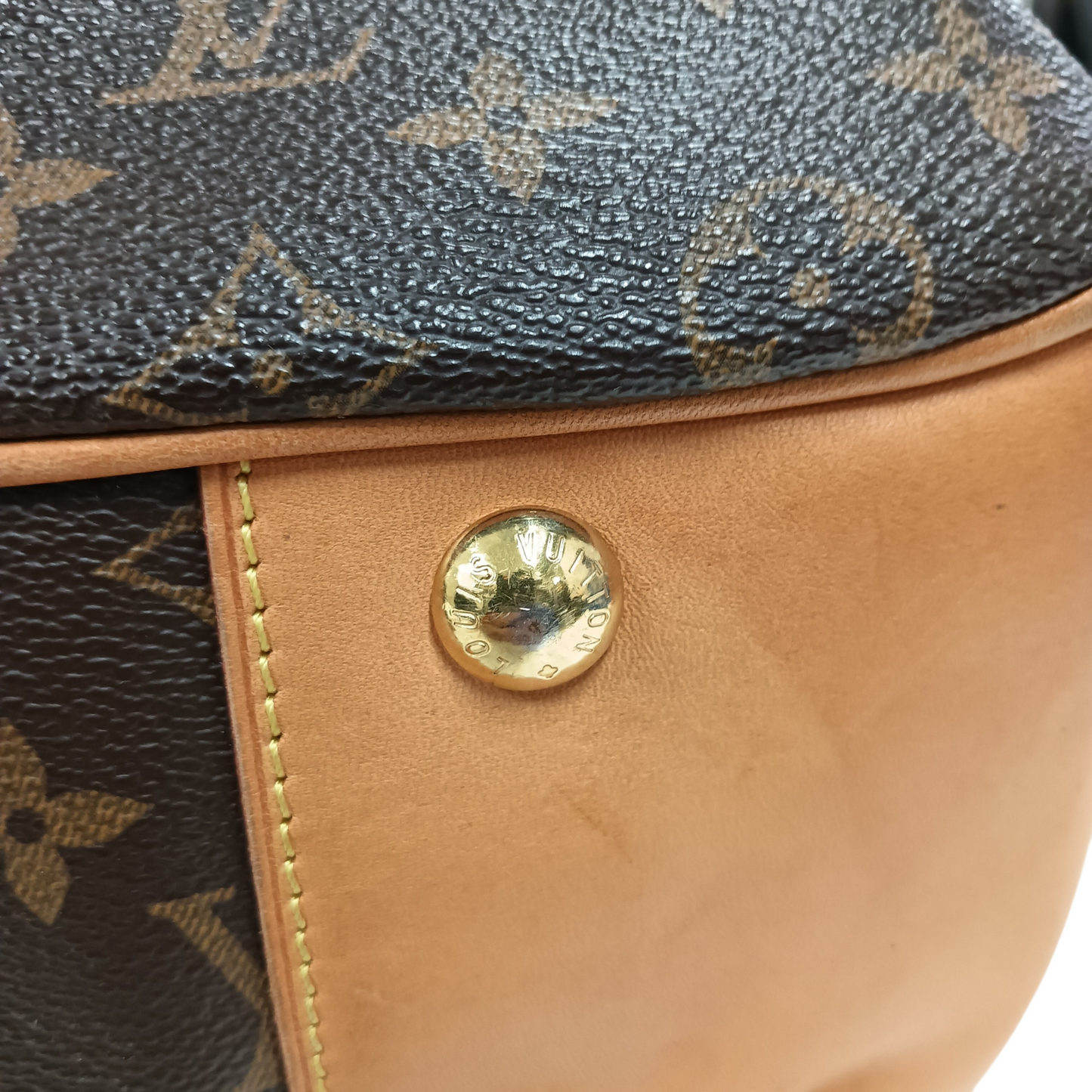 LOUIS VUITTON Monogram Shoulder Bag M45714 Brown