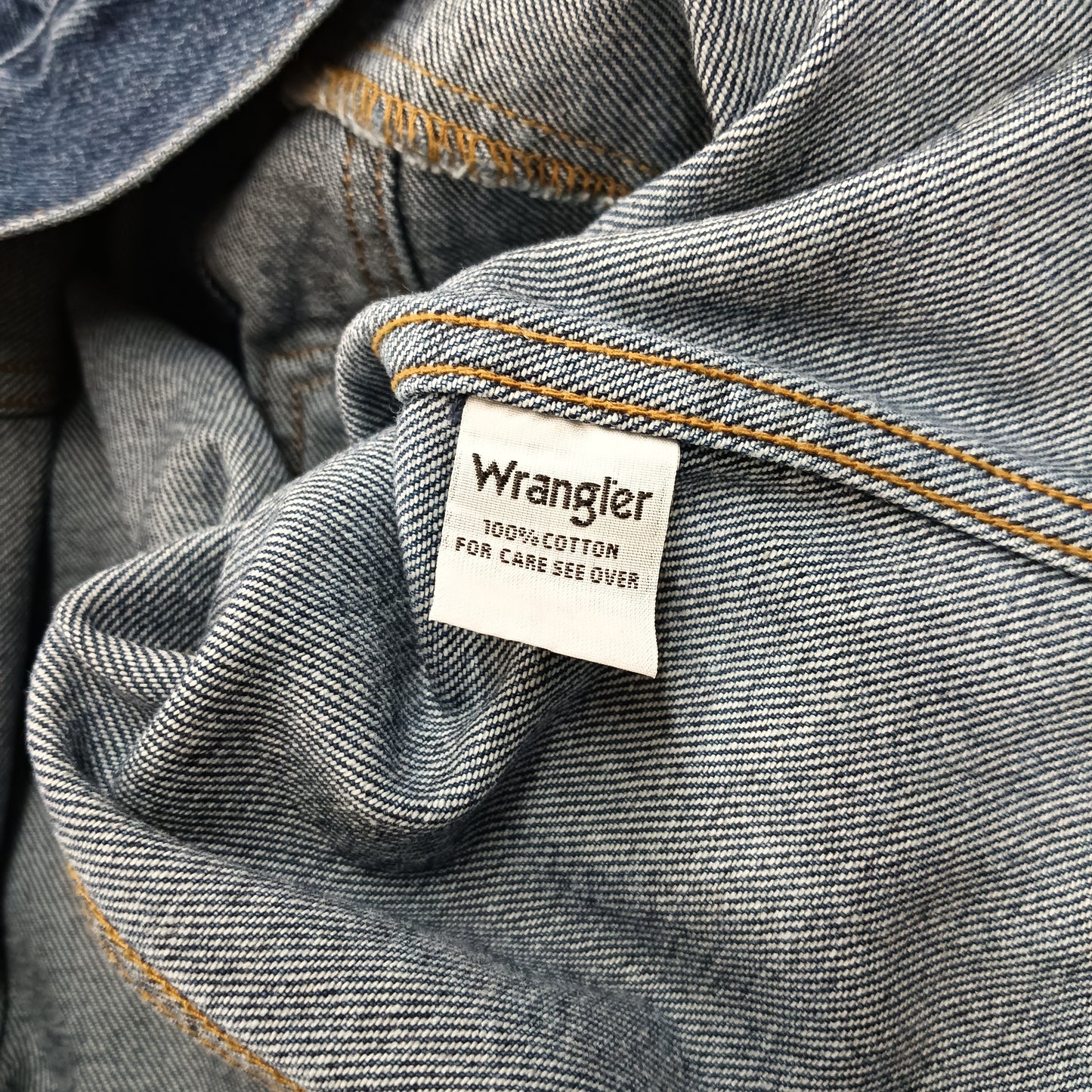 WRANGLER Denim Jacket SIZE M Lady's Navy