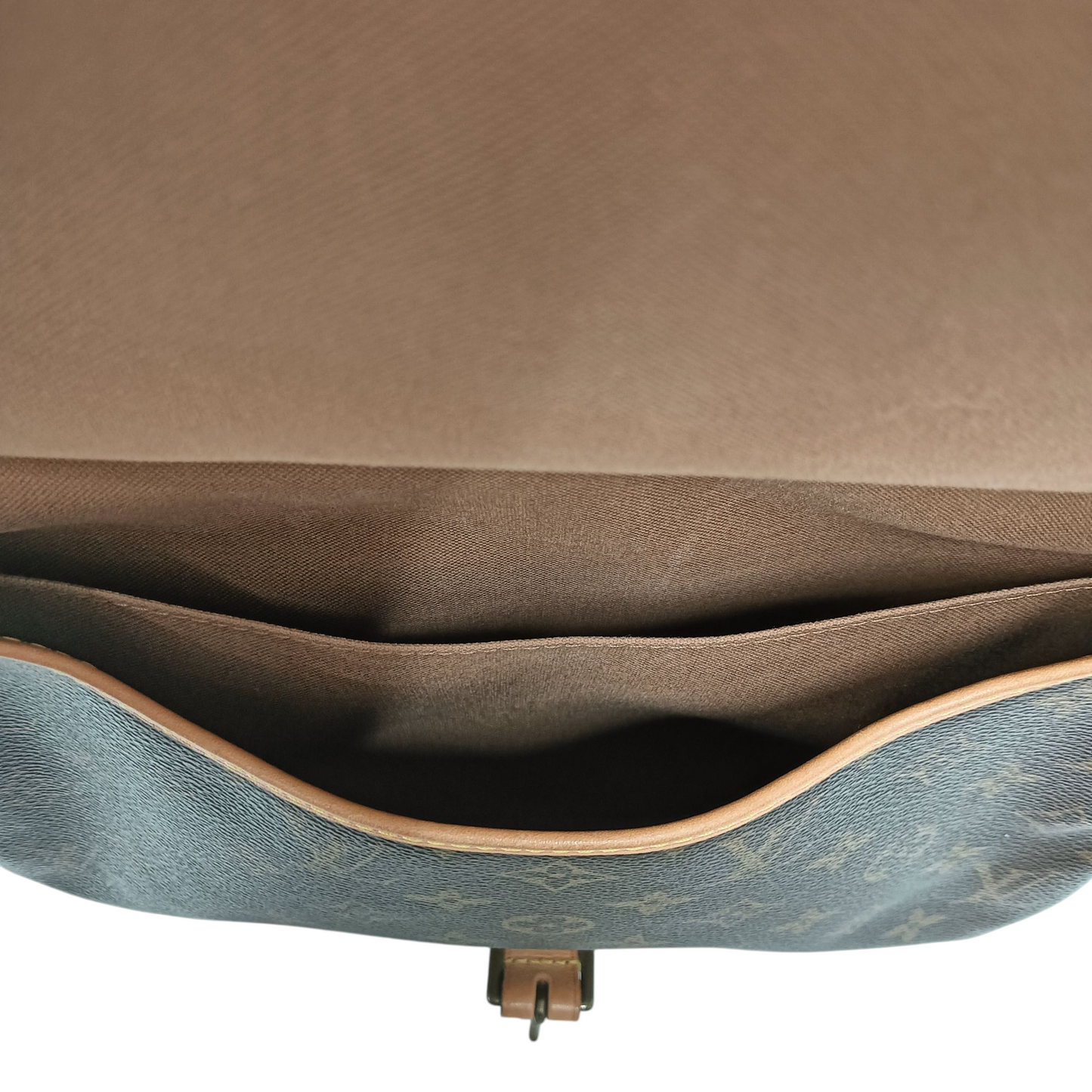 LOUIS VUITTON Shoulder Pouch Monogram M42250 MB2153 Brown