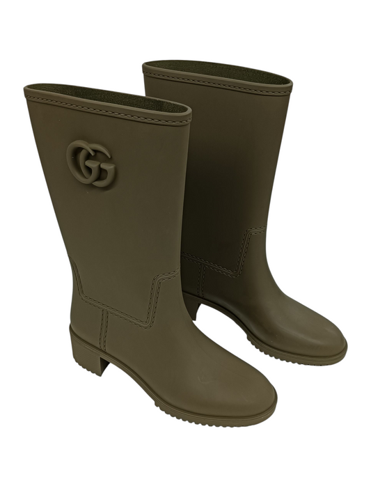 GUCCI Boots size 35 Lady's 762700 Brown