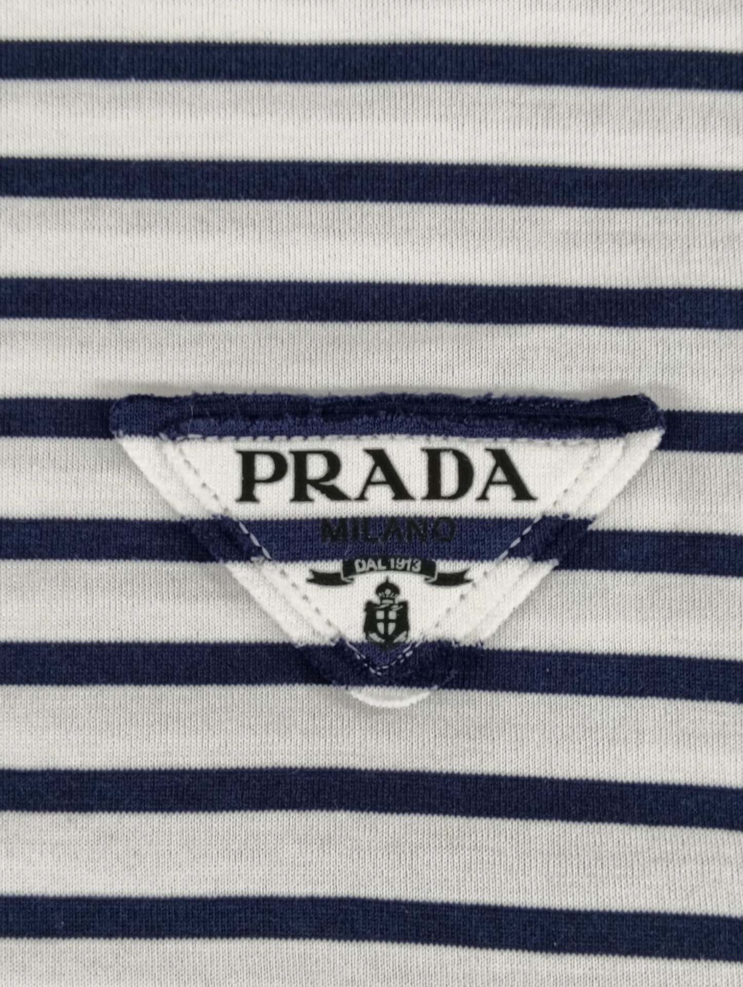 PRADA Cut And Sewn Size XS Lady's 34628 S221 103J White/Navy