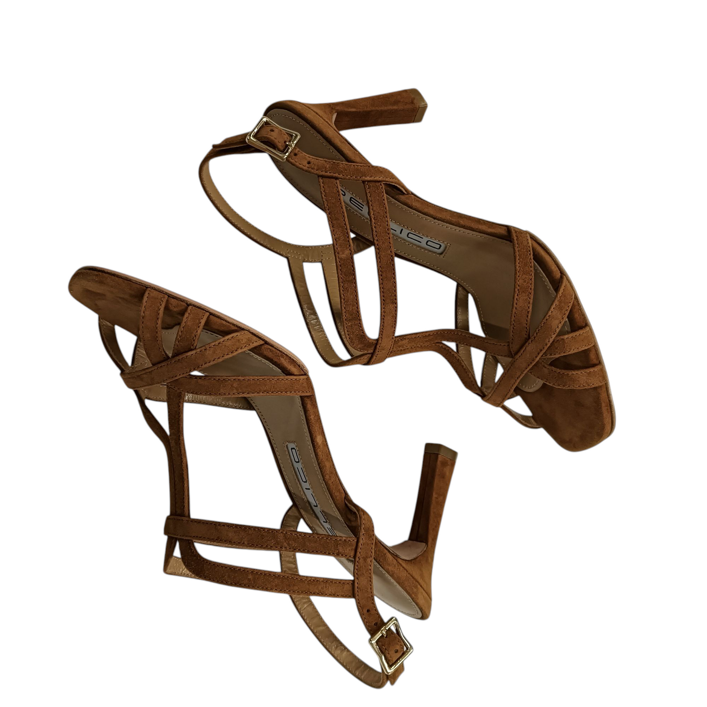 PELLICO Sandal Lady's Size 36 Brown