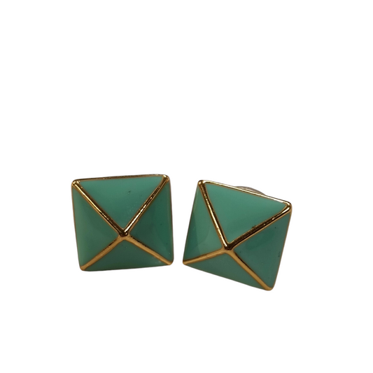 KATE SPADE PIERCED EARRING LIGHT GREEN