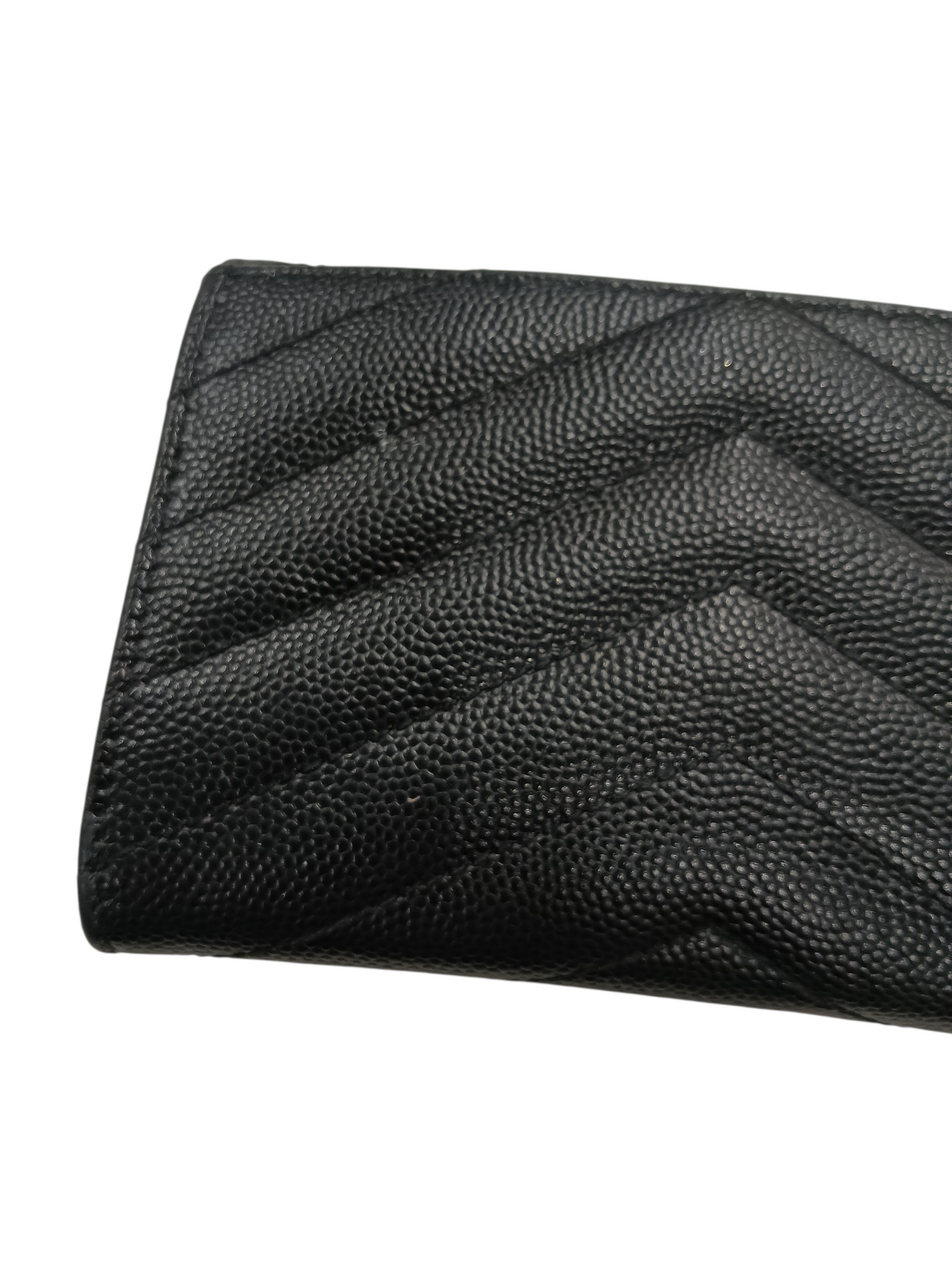 Saint Laurent Paris Card Case Black 1021 414404