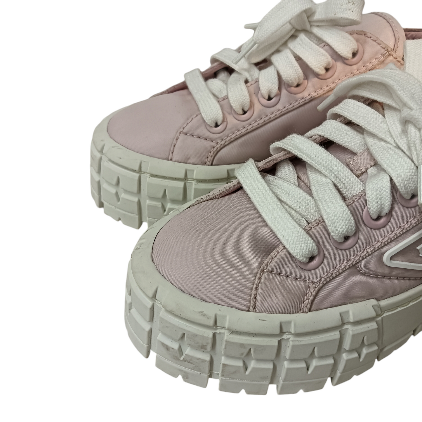 PRADA Sneaker 26cm Lady's Pink *Stain