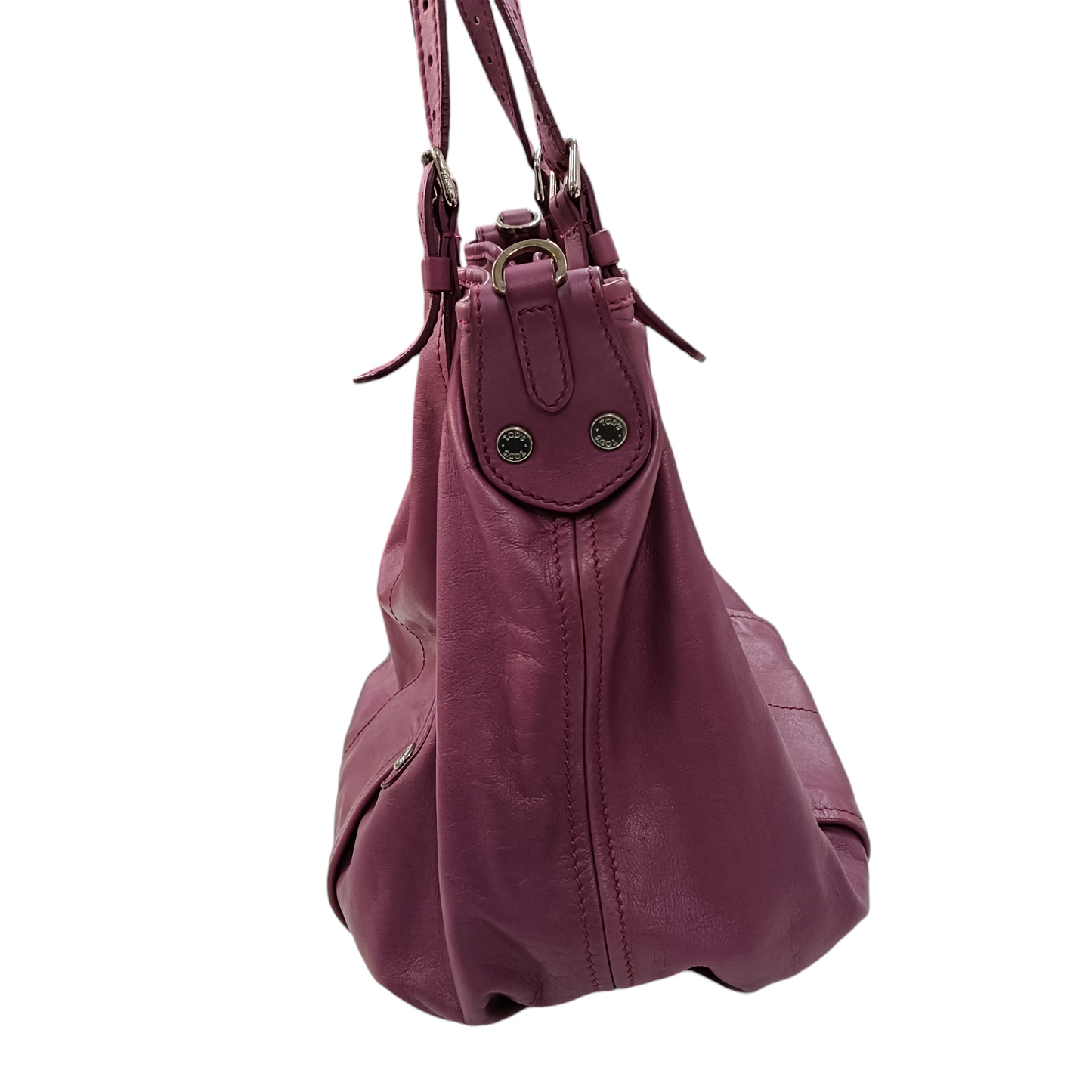 TOD'S 2WAY BAG PURPLE