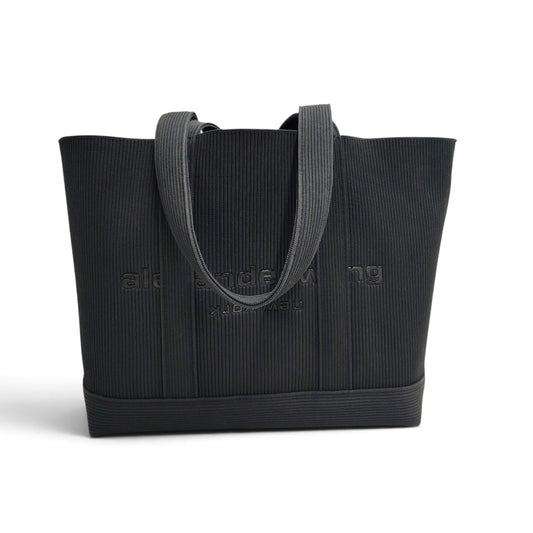 ALEXANDER WANG Tote Bag 20423T02T Black RYAN KNIT MEDIUM TOTE Rank B
