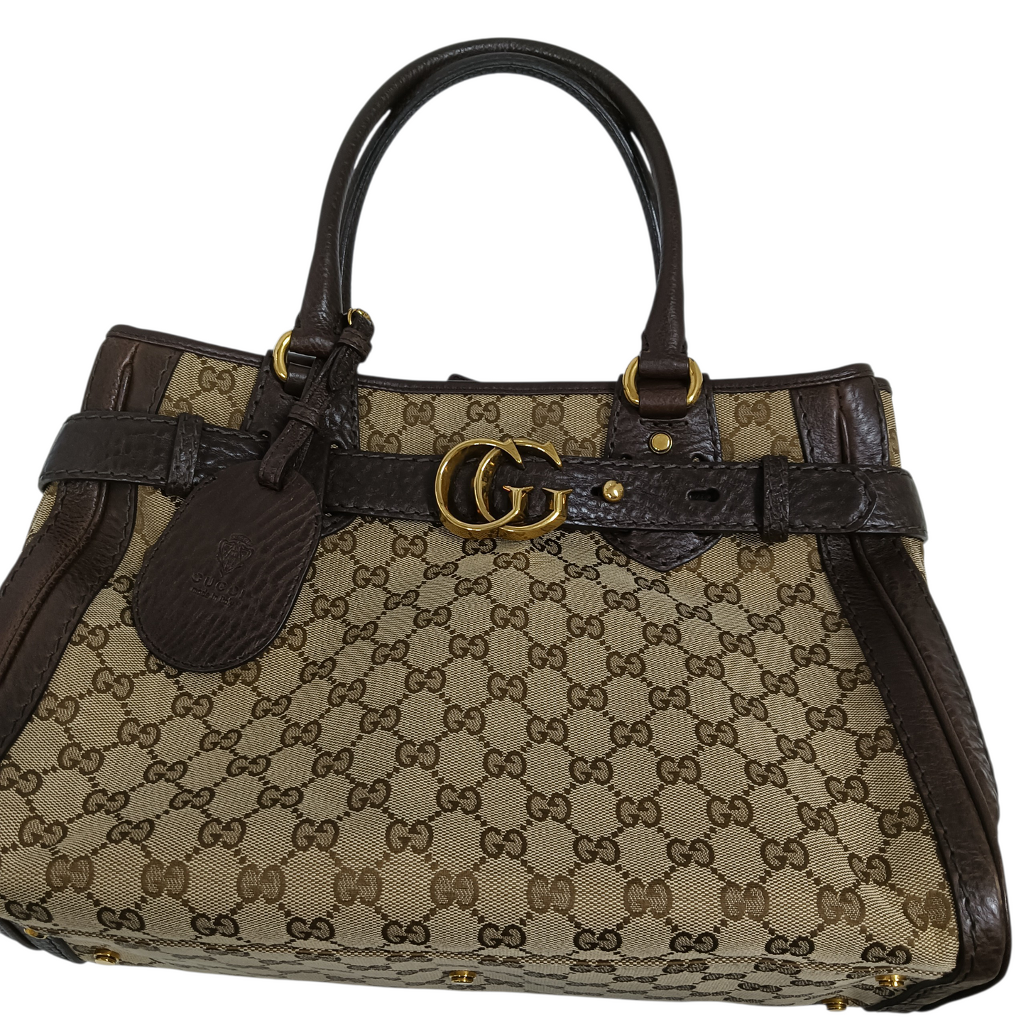 GUCCI Tote Bag 247183 Beige/Brown
