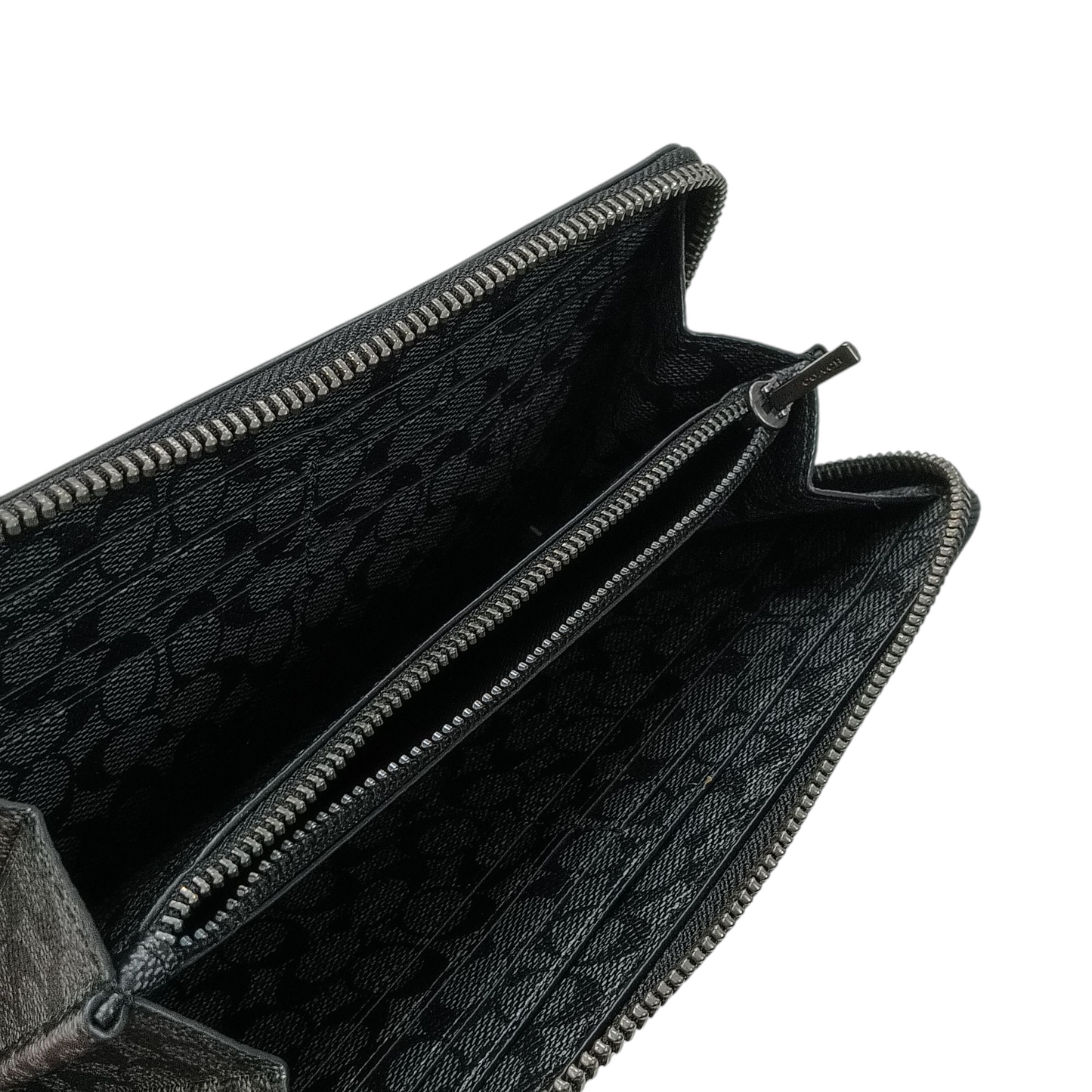 COACH Long Wallet Black Disney 3222