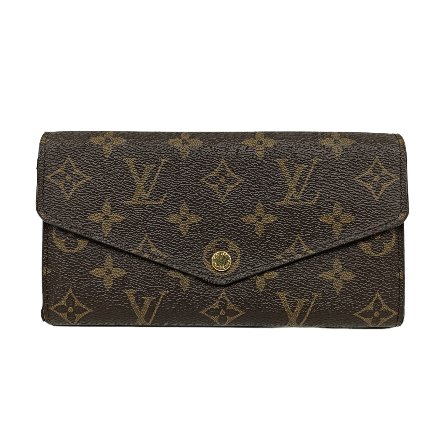 LOUIS VUITTON Wallet M60531 Brown Stain MI5115 *Inside Sticky*