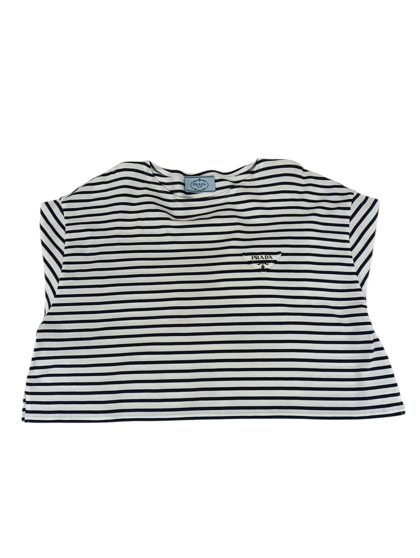 PRADA Cut And Sewn Size XS Lady's 34628 S221 103J White/Navy