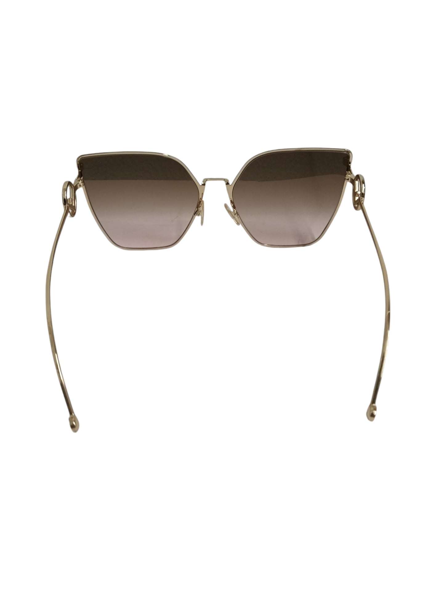 FENDI SUNGLASSES BROWN/GOLD FF0323/S