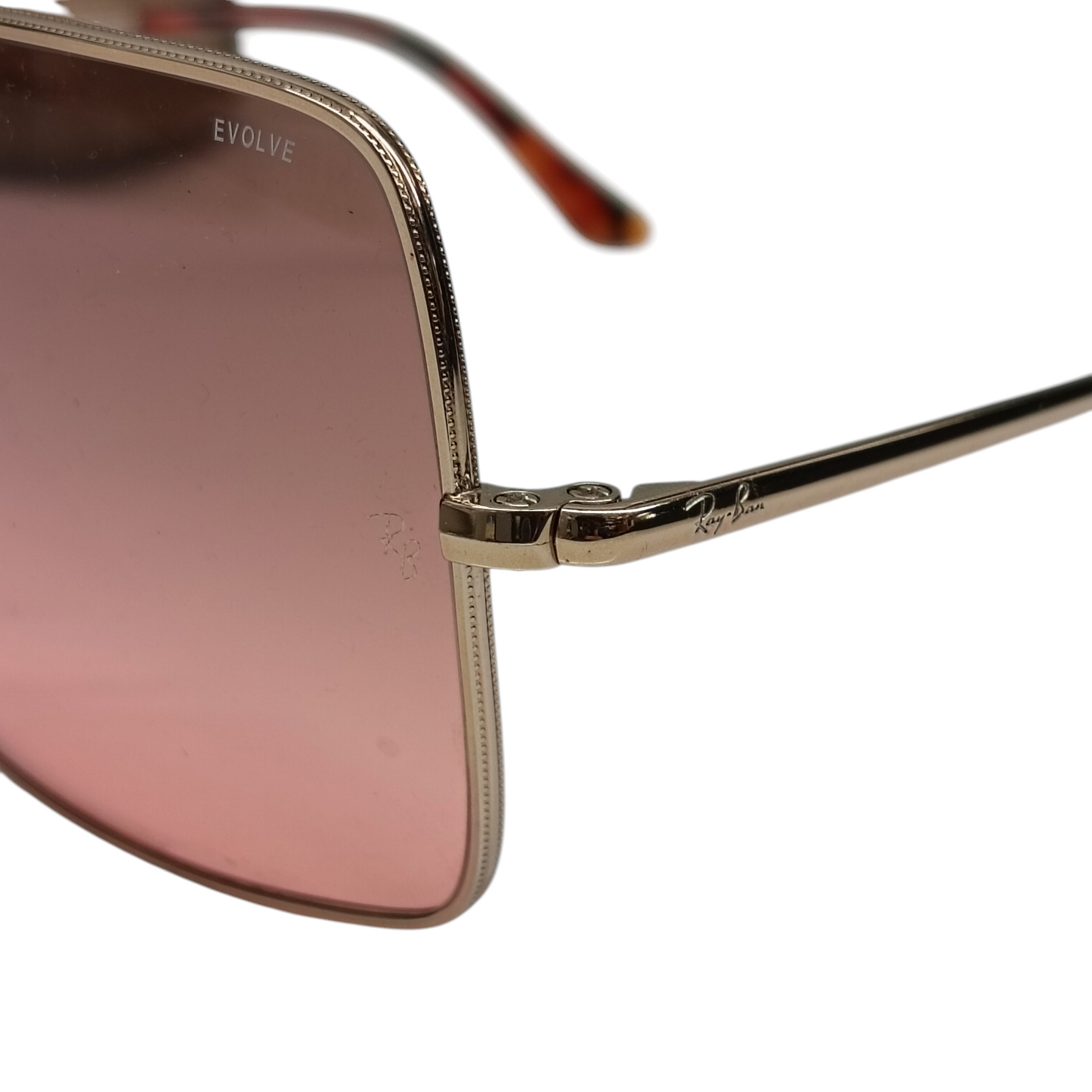 RAY-BAN Sunglasses RB1971 Gold/Pink Rank (B)