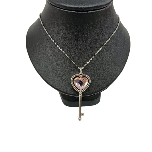 SWAROVSKI Necklace Rank(B) Silver Engaged Heart