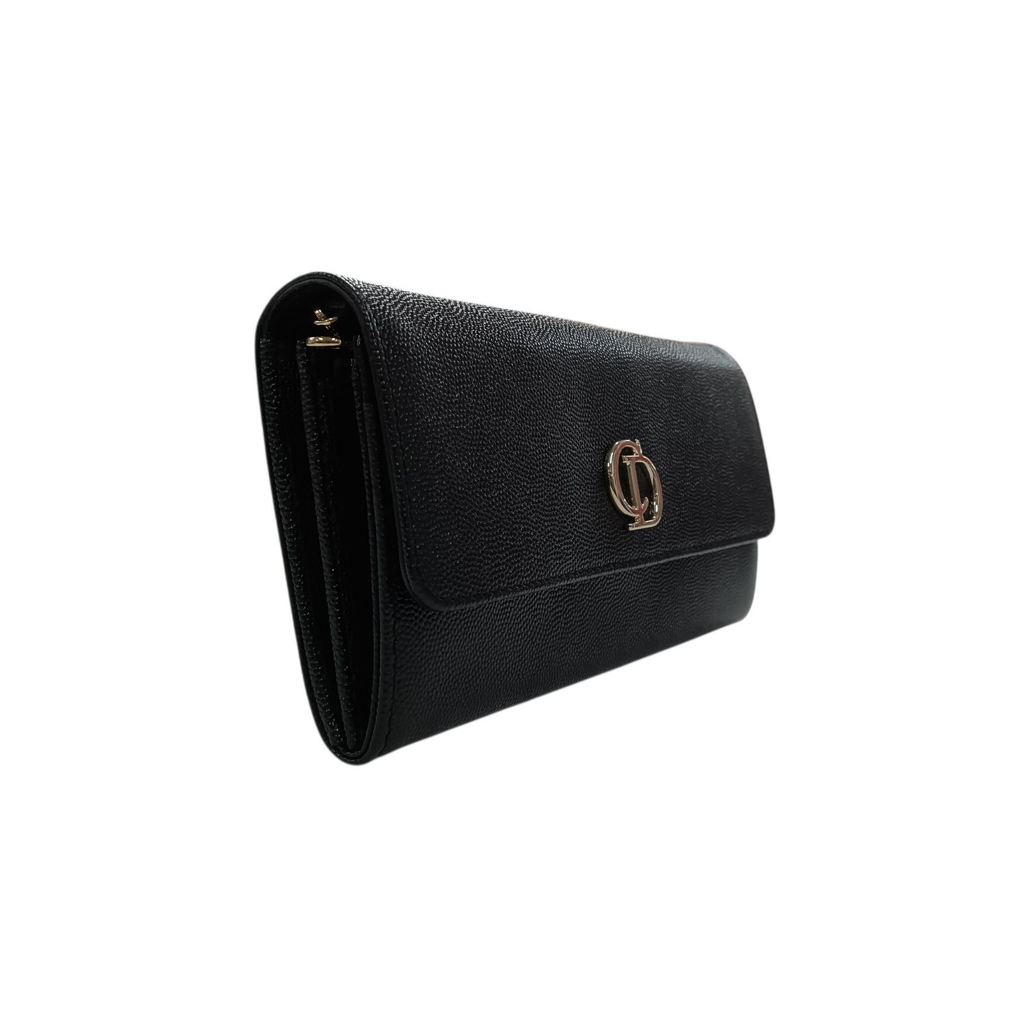 Christian Dior Chain Wallet Black MC 0131