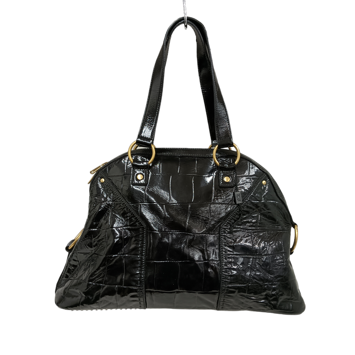 YVES SAINT LAURENT Rive Handbag Muse 156464 Black 002122 *Sticky